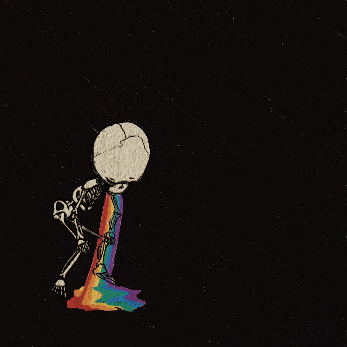 Sherman Skeleton Art Print