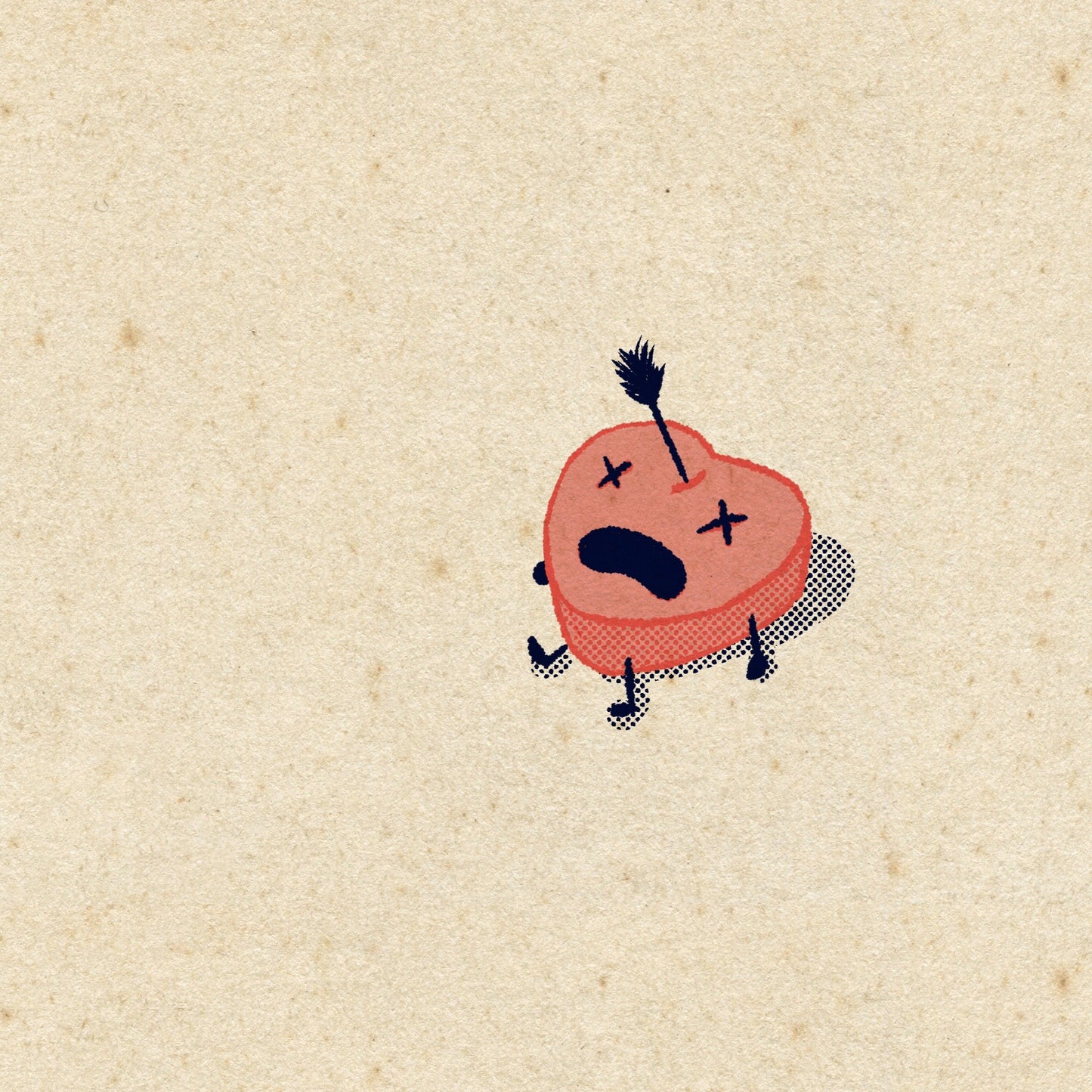 Dead Heart Art Print