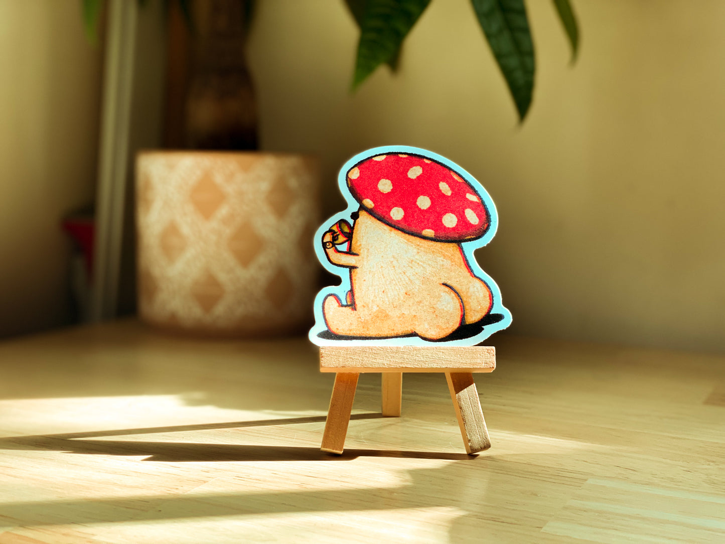 Mushroom Butt Sticker